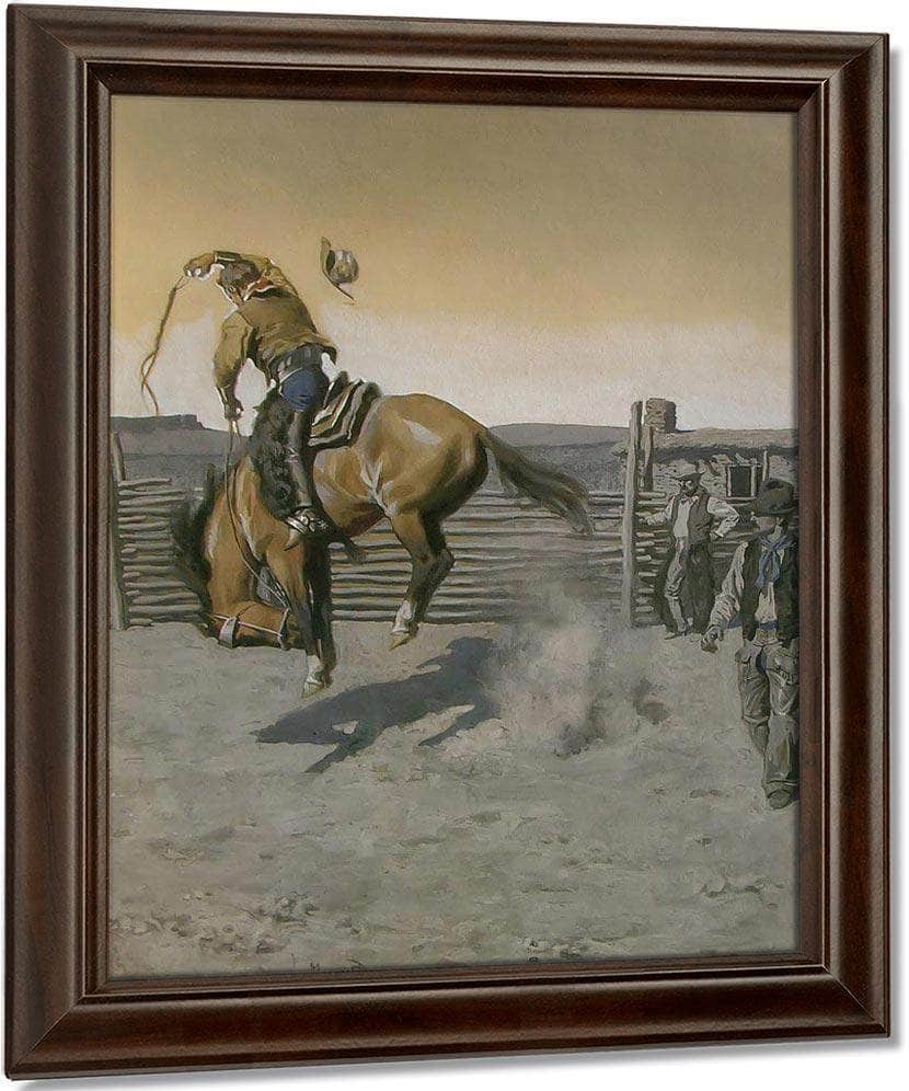 Stay With Him By Maynard Dixon Fine Art Print