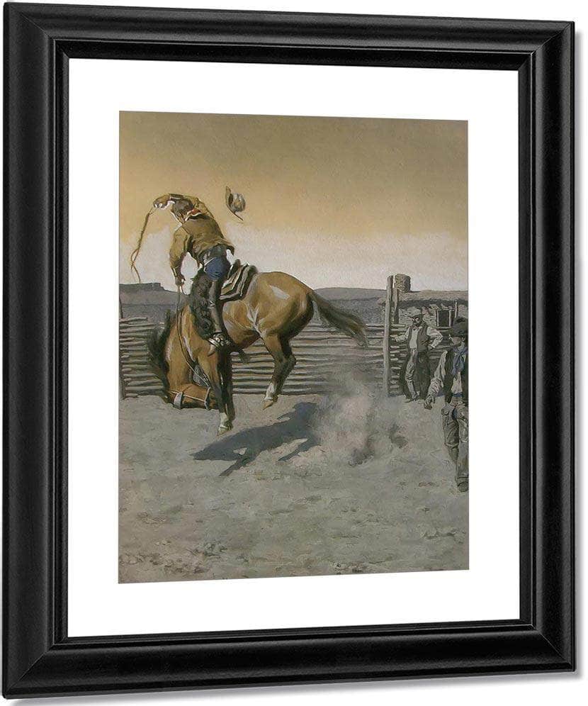 Stay With Him By Maynard Dixon Fine Art Print