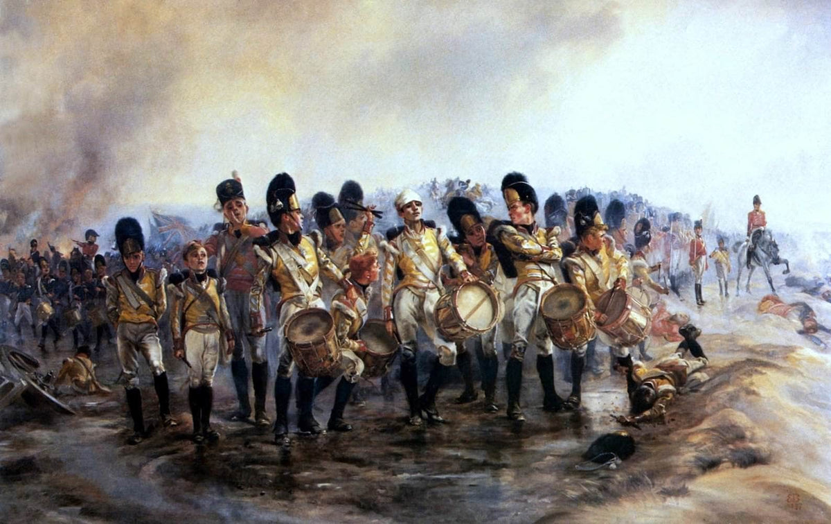 Steady The Drums And Fifes Painting Elizabeth Thompson Canvas Art Fine Art Print