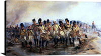 Steady The Drums And Fifes Painting Elizabeth Thompson Canvas Art Fine Art Print