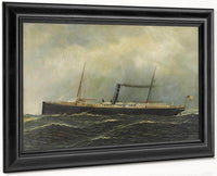 Steamship Seguranca 1902 By Antonio Jacobsen Fine Art Print