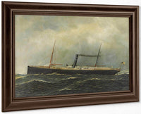 Steamship Seguranca 1902 By Antonio Jacobsen Fine Art Print