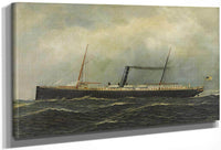 Steamship Seguranca 1902 By Antonio Jacobsen Fine Art Print