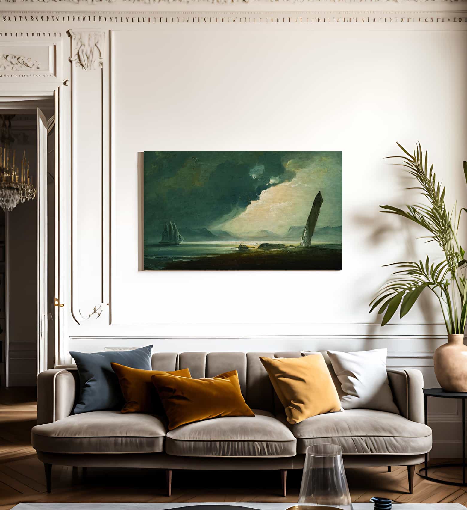 Steigen 1849 By Peder Balke Fine Art Print