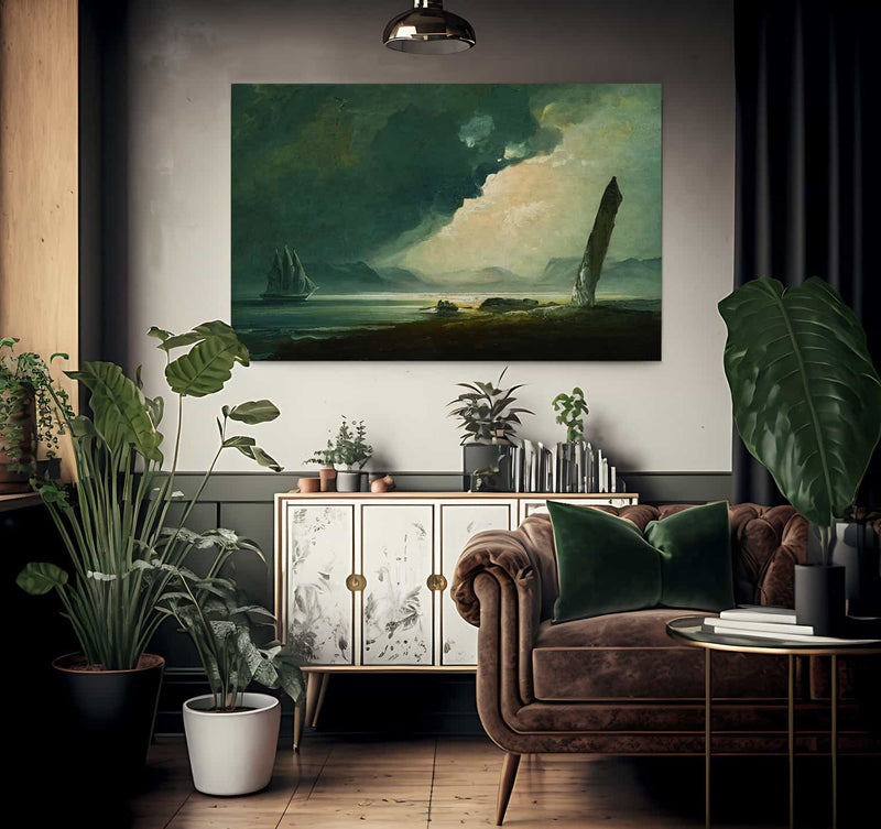 Steigen 1849 By Peder Balke Fine Art Print