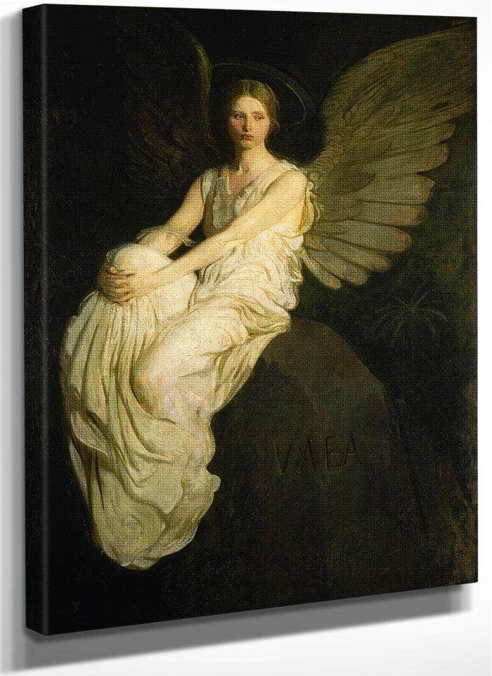 Stevenson Memorial By Abbott Handerson Thayer Fine Art Print