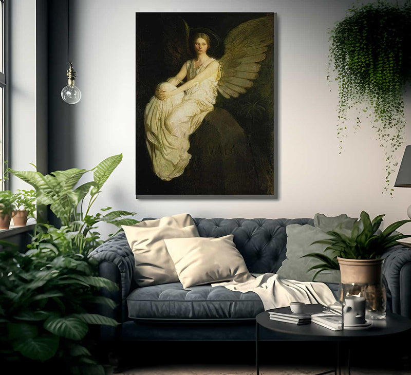 Stevenson Memorial By Abbott Handerson Thayer Fine Art Print