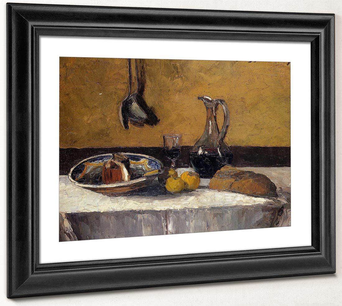 Still Life 1867 By Camille Pissarro Fine Art Print