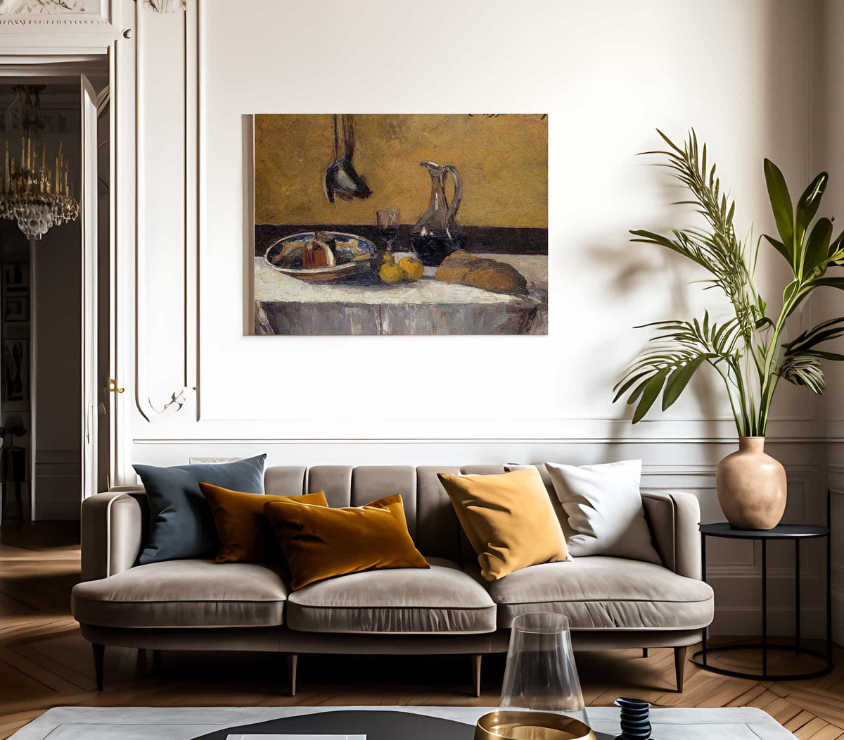 Still Life 1867 By Camille Pissarro Fine Art Print