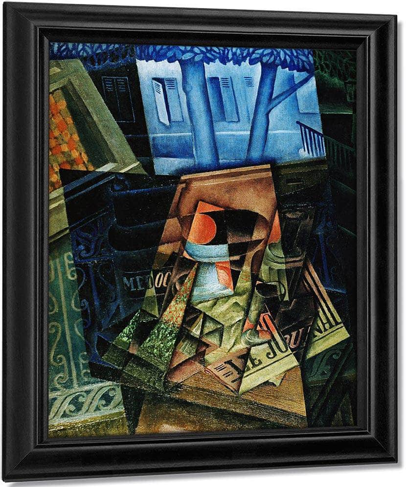 Still Life Before An Open Window Place Ravignan By Juan Gris Fine Art Print