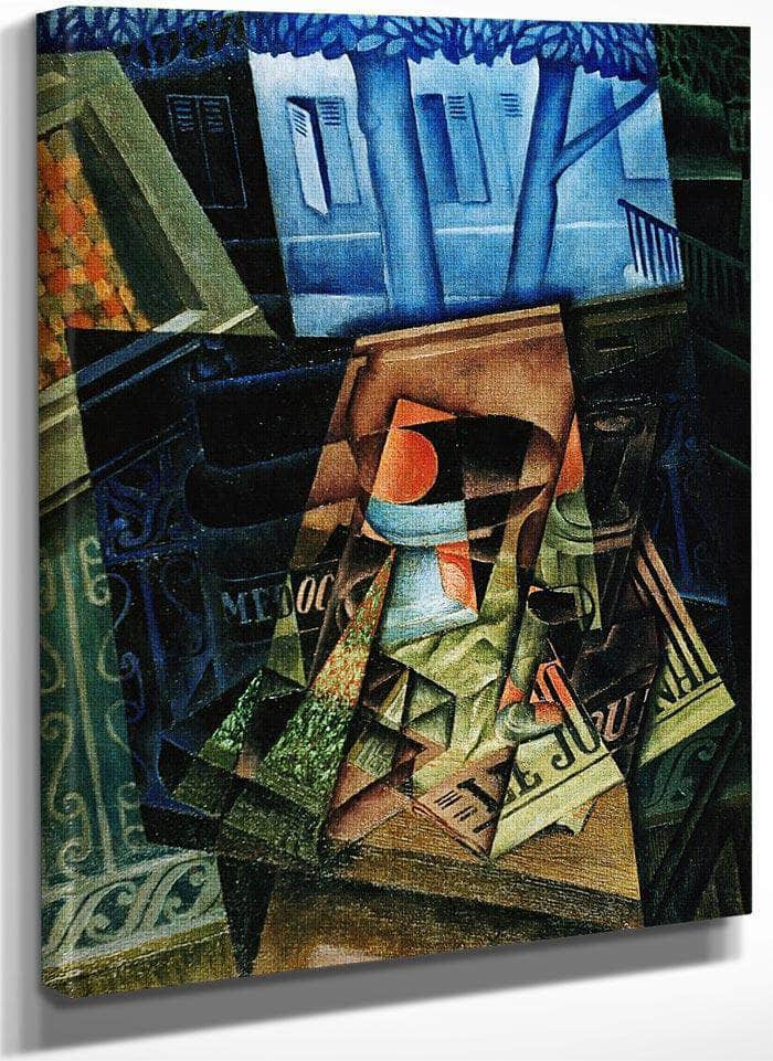 Still Life Before An Open Window Place Ravignan By Juan Gris Fine Art Print