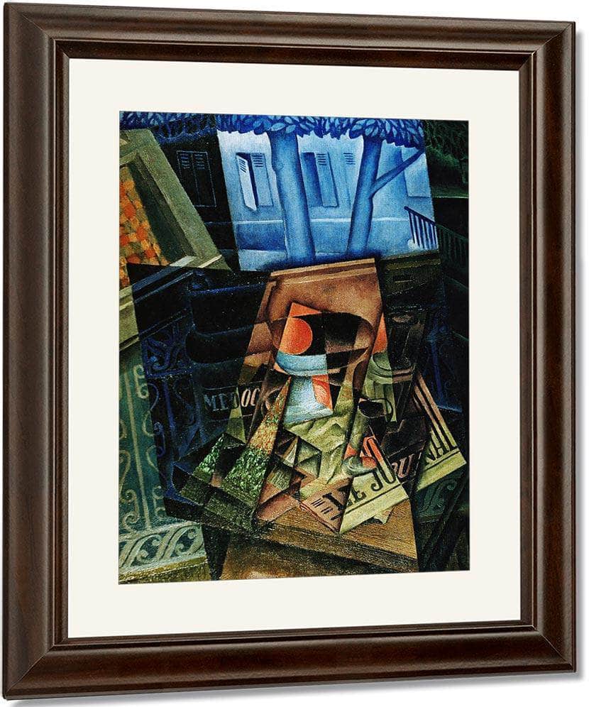 Still Life Before An Open Window Place Ravignan By Juan Gris Fine Art Print