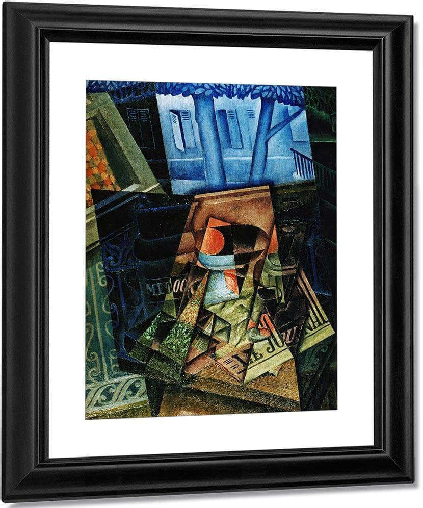 Still Life Before An Open Window Place Ravignan By Juan Gris Fine Art Print