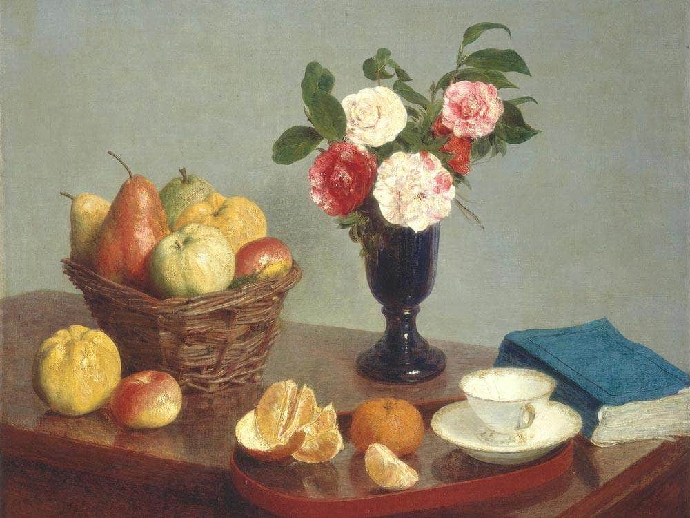 Still Life By Henri Fantin Latour Fine Art Print