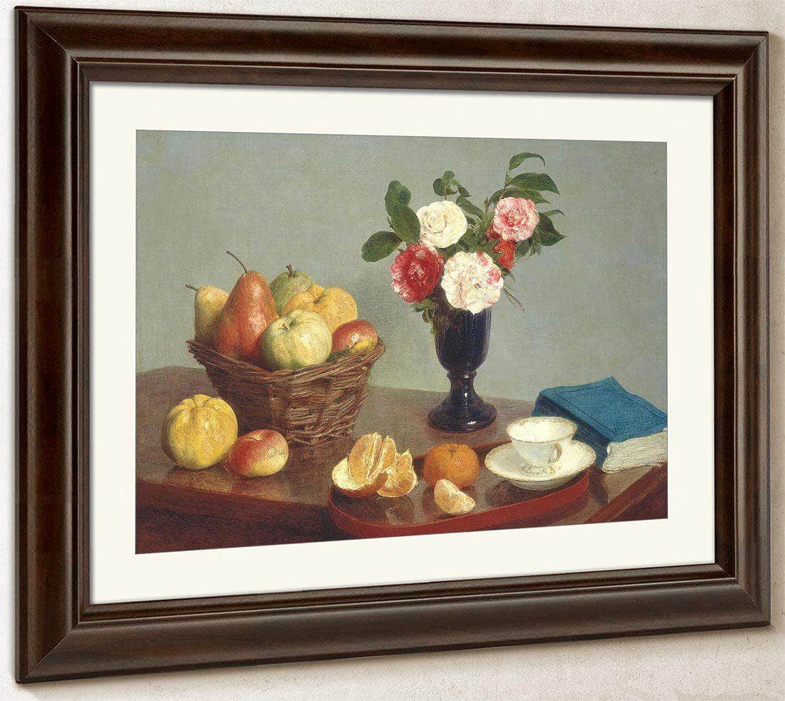 Still Life By Henri Fantin Latour Fine Art Print