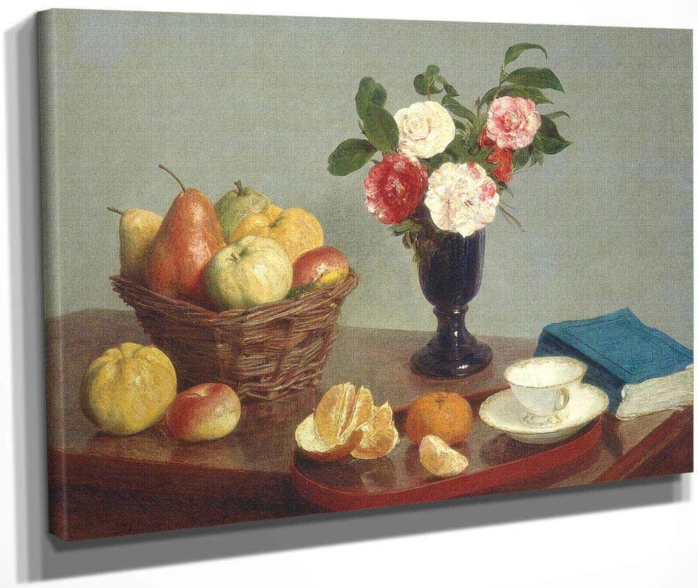 Still Life By Henri Fantin Latour Fine Art Print