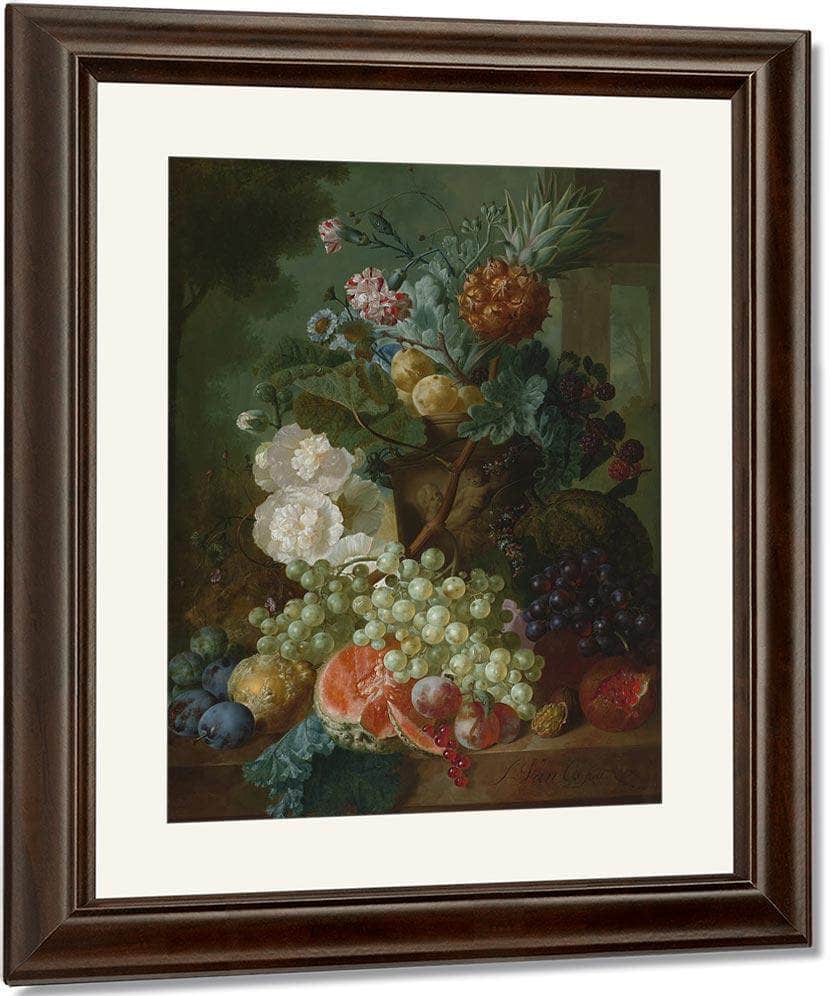 Still Life By Jan Van Os Fine Art Print