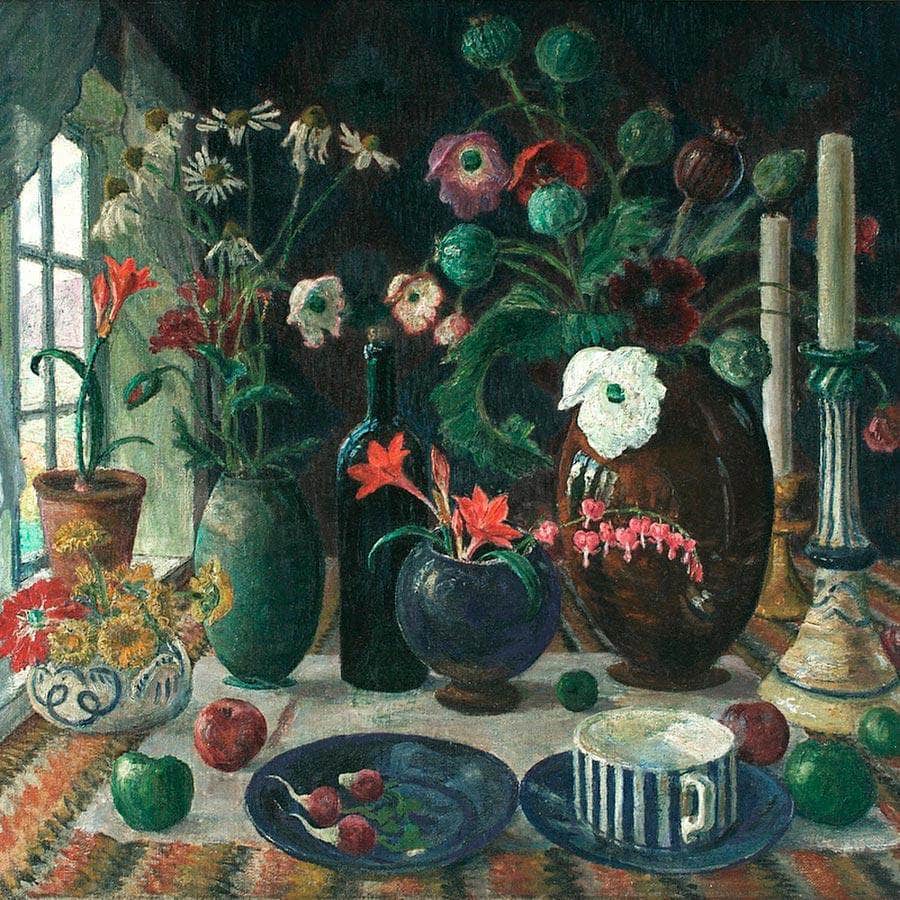Still Life By Nicolai Astrup Fine Art Print