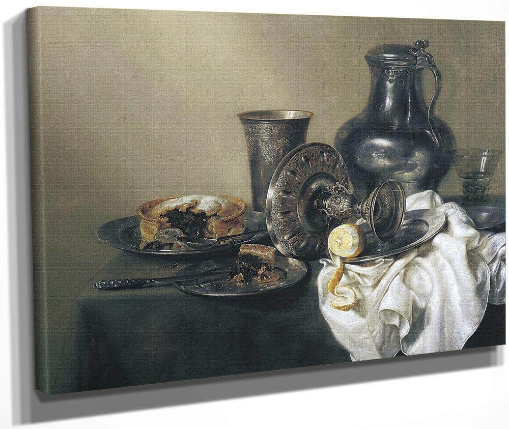 Still Life By Willem Claesz Heda Fine Art Print