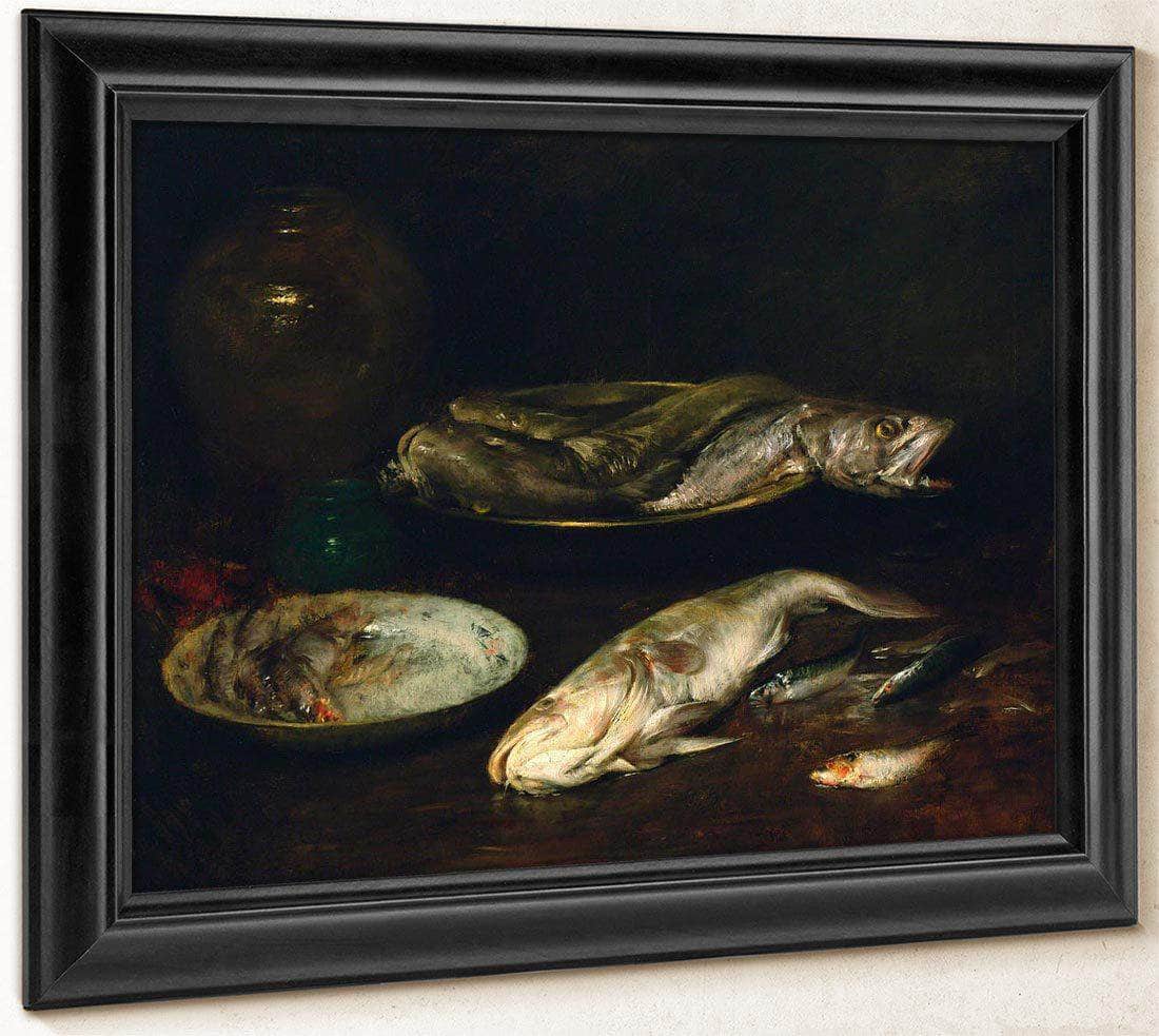 Still Life   Fish By Chase William Merritt Fine Art Print