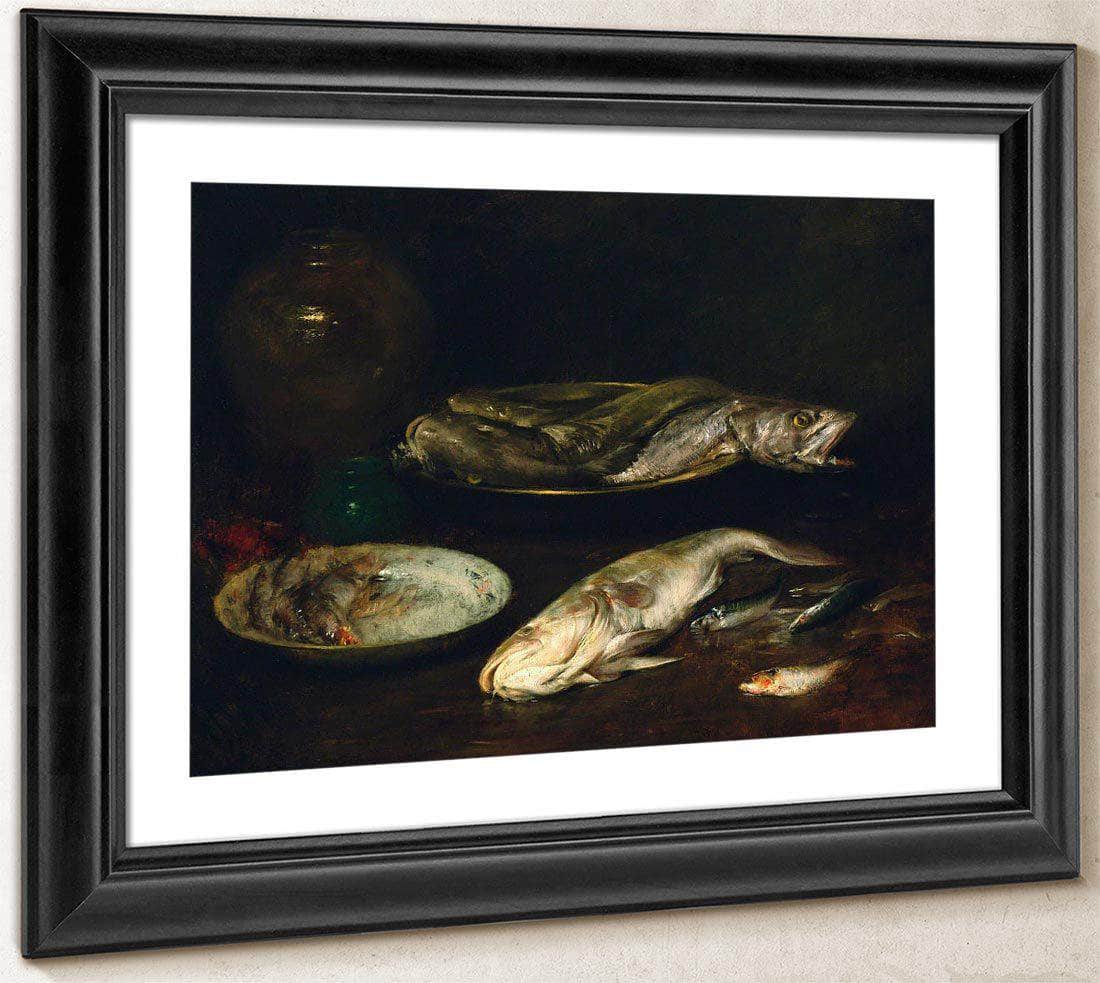 Still Life   Fish By Chase William Merritt Fine Art Print