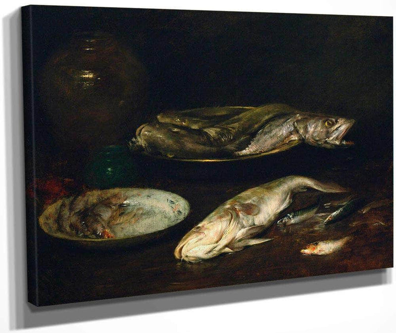 Still Life   Fish By Chase William Merritt Fine Art Print