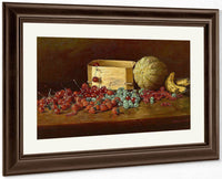 Still Life Of Fruit By Joseph Kleitsch Fine Art Print