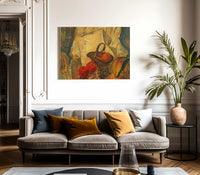 Still Life Of Fruit In A Basket By Alfred Henry Maurer Fine Art Print