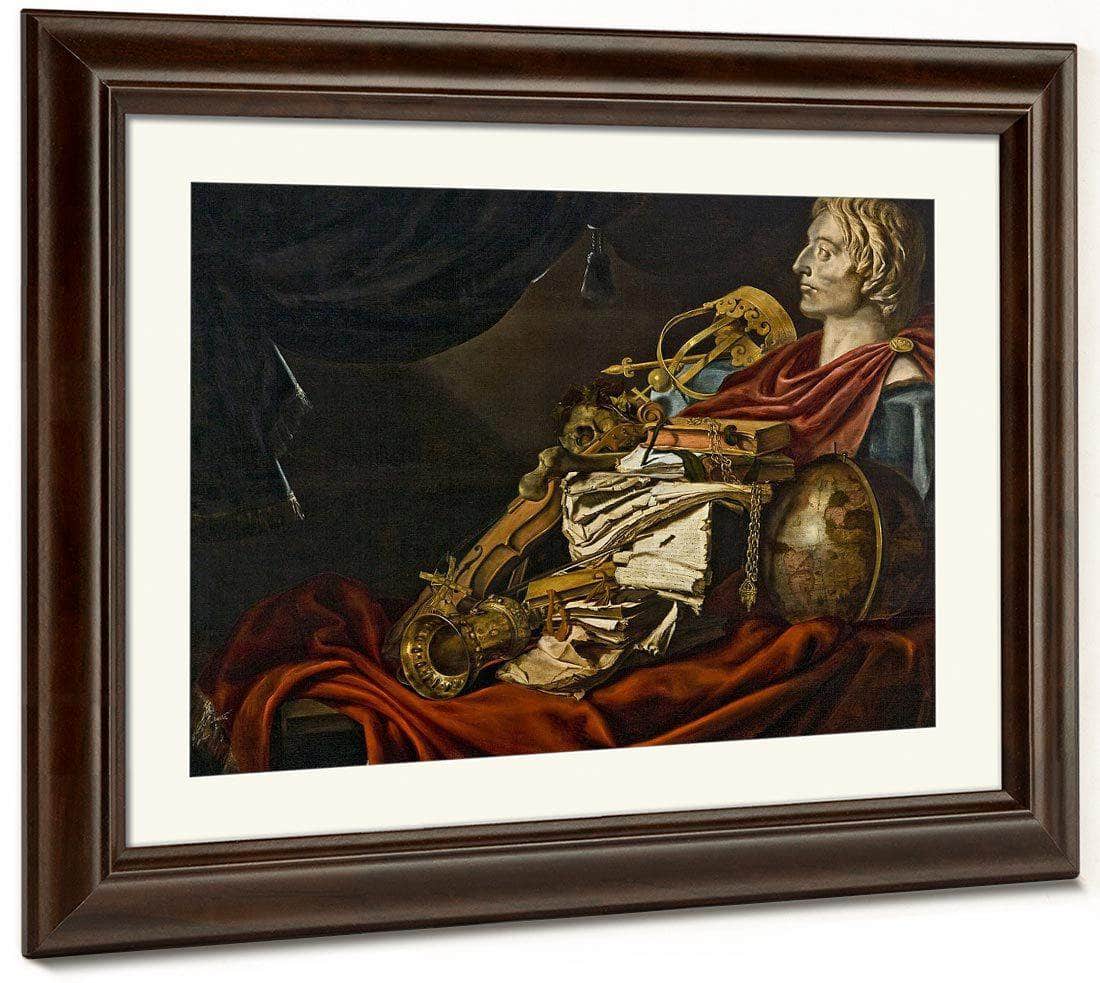 Still Life   Vanitas By Jan Van Dalen Fine Art Print