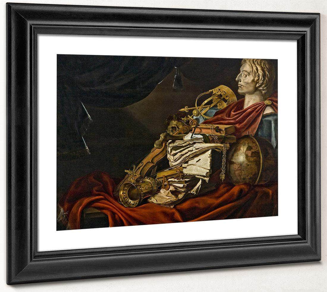 Still Life   Vanitas By Jan Van Dalen Fine Art Print
