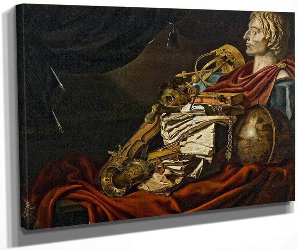 Still Life   Vanitas By Jan Van Dalen Fine Art Print