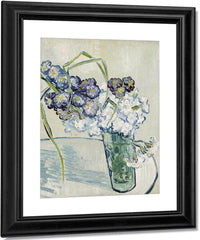 Still Life Vase Of Carnations By Vincent Van Gogh Fine Art Print