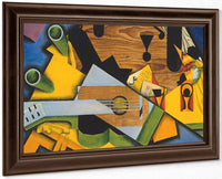 Still Life With A Guitar By Juan Gris Fine Art Print