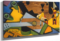 Still Life With A Guitar By Juan Gris Fine Art Print