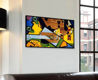 Still Life With A Guitar Painting Juan Gris Canvas Art Fine Art Print