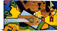 Still Life With A Guitar Painting Juan Gris Canvas Art Fine Art Print