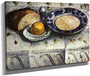 Still Life With A Plate Of Milk By Paula Modersohn Becker Fine Art Print