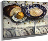 Still Life With A Plate Of Milk By Paula Modersohn Becker Fine Art Print