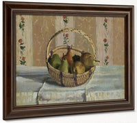 Still Life With Apples And Pears 1872 2 By Camille Pissarro Fine Art Print