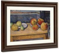 Still Life With Apples And Pears 1892 By Paul Cezanne Fine Art Print
