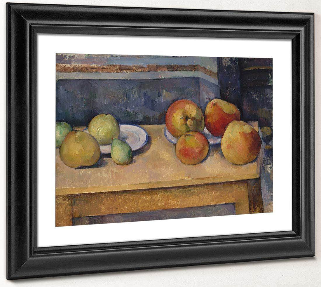 Still Life With Apples And Pears 1892 By Paul Cezanne Fine Art Print