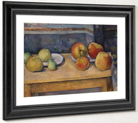 Still Life With Apples And Pears 1892 By Paul Cezanne Fine Art Print