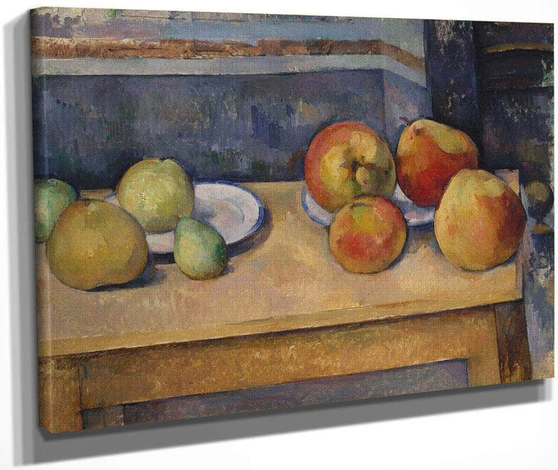 Still Life With Apples And Pears 1892 By Paul Cezanne Fine Art Print