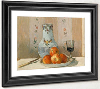 Still Life With Apples And Pitcher 1872 By Camille Pissarro Fine Art Print
