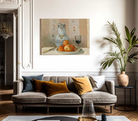 Still Life With Apples And Pitcher 1872 By Camille Pissarro Fine Art Print