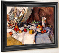Still Life With Apples By Cezanne Paul Fine Art Print
