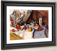Still Life With Apples By Cezanne Paul Fine Art Print