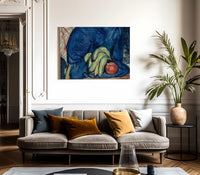 Still Life With Bananas And Pomegranate By Alfred Henry Maurer Fine Art Print