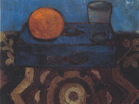 Still Life With Blue Box By Paula Modersohn Becker Fine Art Print