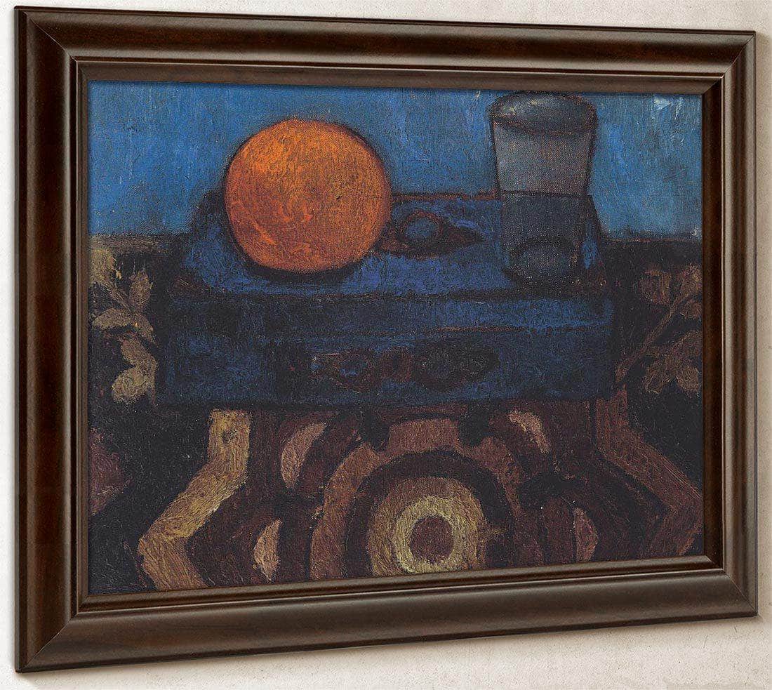 Still Life With Blue Box By Paula Modersohn Becker Fine Art Print